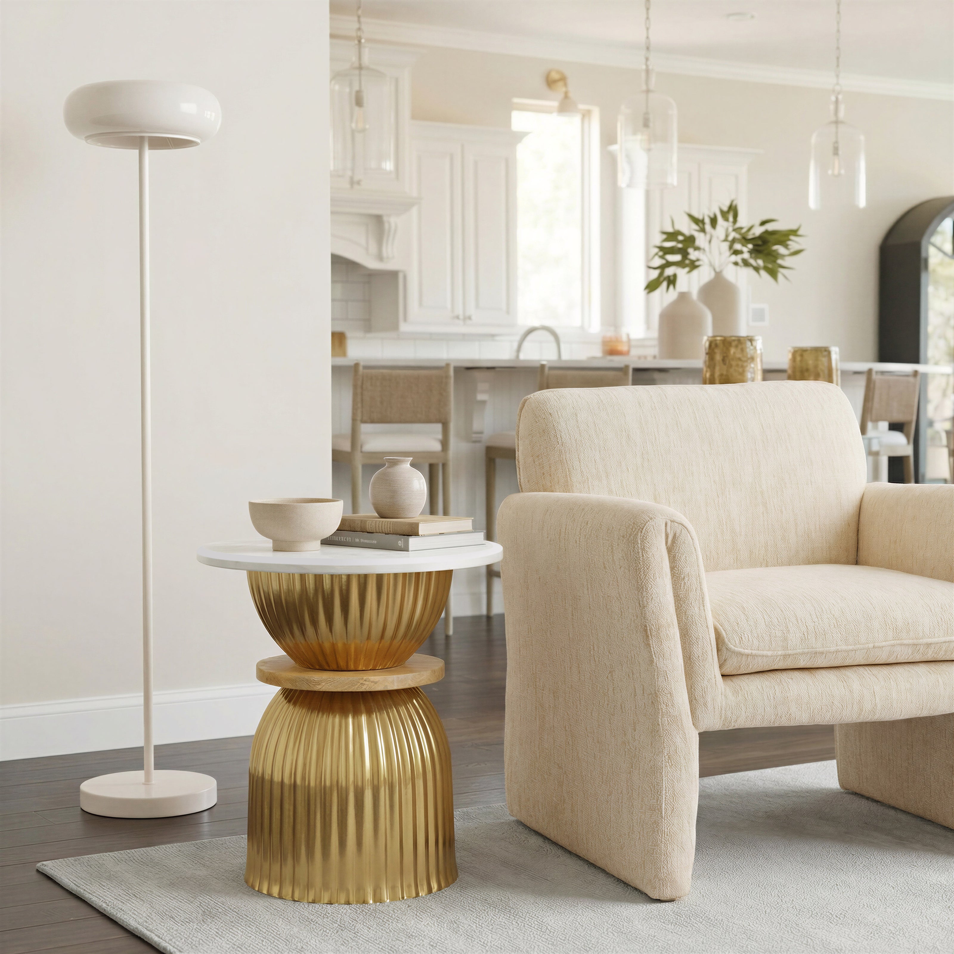 Maro Accent Table Multicolor
