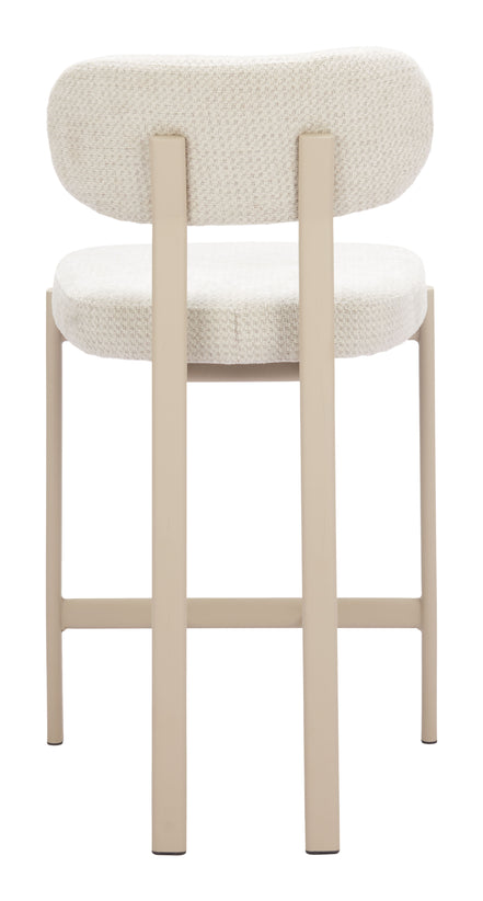 Aurea Counter Stool (Set of 2) Light Gray