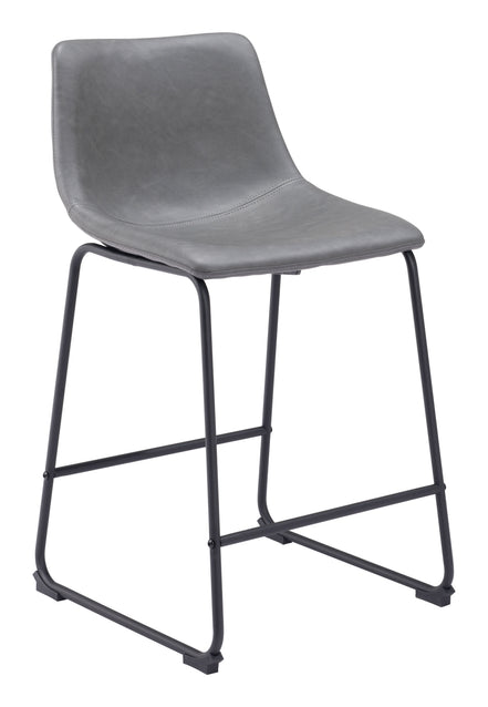 Smart Counter Stool (Set of 2) Charcoal