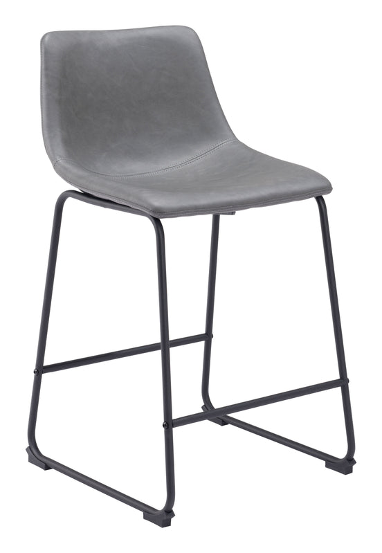 Smart Counter Stool (Set of 2) Charcoal