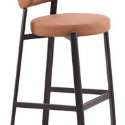 Prairie Barstool (Set of 2) Brown