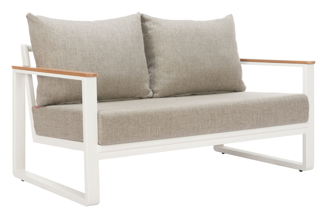 Welt Sofa Taupe & White