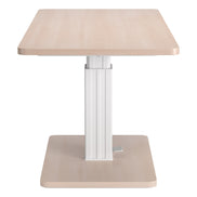 Brule Adjustable Dining Table Natural