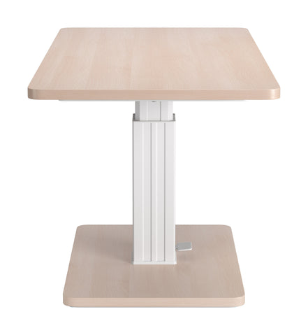 Brule Adjustable Dining Table Natural