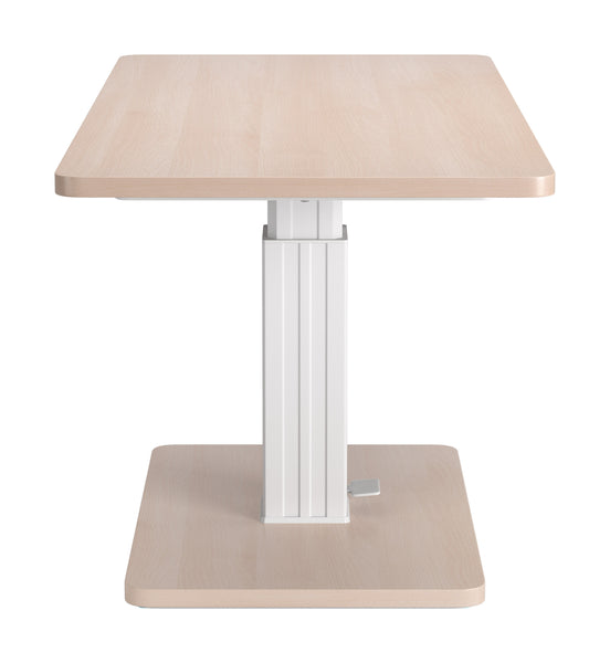 Brule Adjustable Dining Table Natural