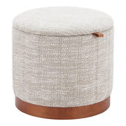 Fije Storage Ottoman Gray