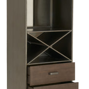 Hole Bar Cabinet Bronze