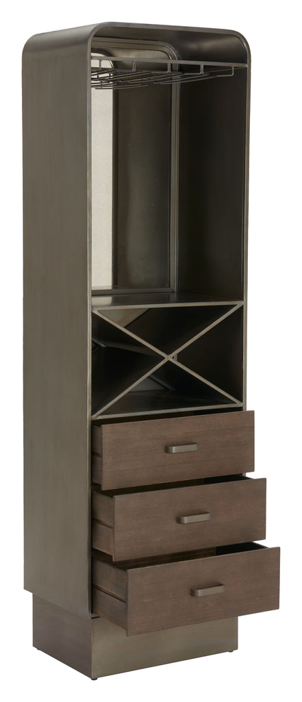 Hole Bar Cabinet Bronze