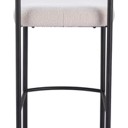 Livorno Barstool (Set of 2) Ivory