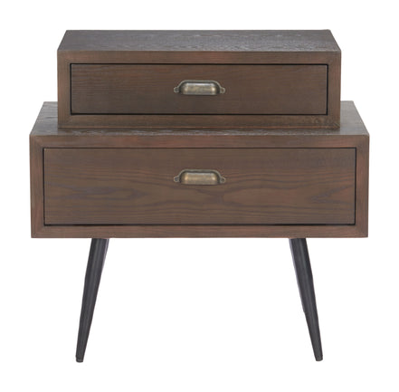 Mechy Side Table Brown