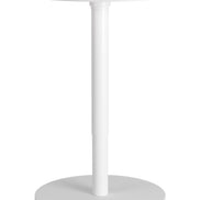 Mule Adjustable Bar Table White