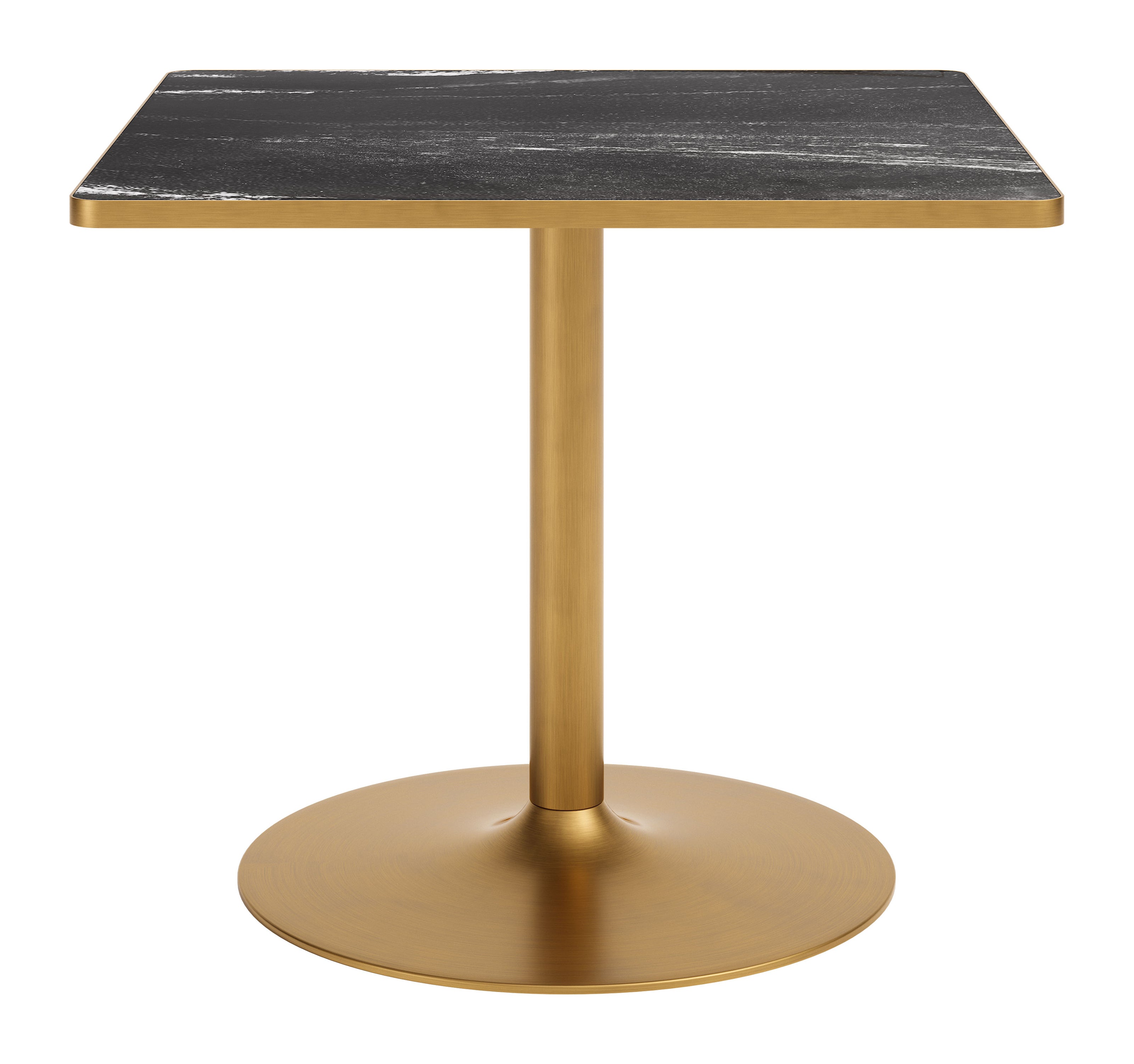 Caliza Dining Table Black & Gold