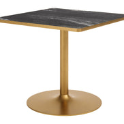 Caliza Dining Table Black & Gold