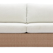 Gelo Sofa White & Brown