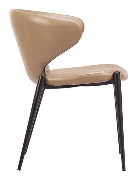 Lino Dining Chair (Set of 2) Taupe
