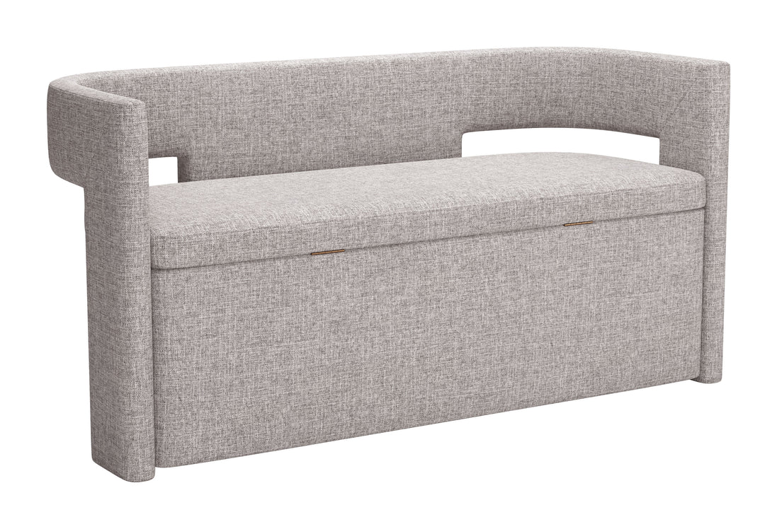 Papua Storage Bench Gray