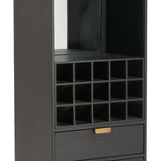 Magara Bar Cabinet Black