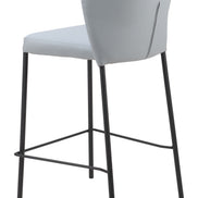 Linz Counter Stool (Set of 2) Gray