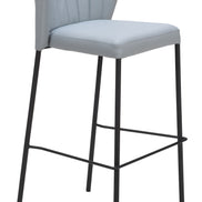 Linz Barstool (Set of 2) Gray