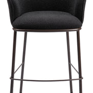 Essen Barstool Black & Bronze