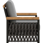 Naru Accent Chair Gray