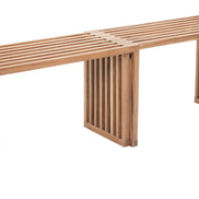 Riviera Extendable Bench (Set of 2) Natural
