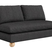 Minze Loveseat Black