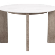 Oceanveil Round Dining Table White