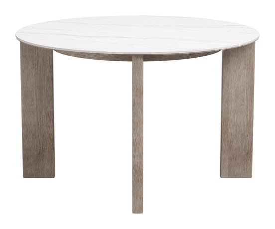 Oceanveil Round Dining Table White