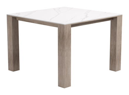 Leilani Square Dining Table (42") White