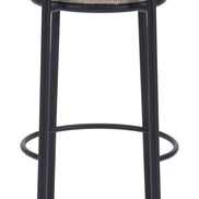 Sisal Barstool (Set of 2) Beige Tweed