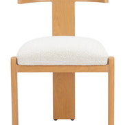 Tiana Dining Chair Natural & Beige