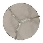 Olea Side Table Silver