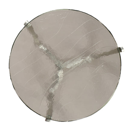 Olea Side Table Silver