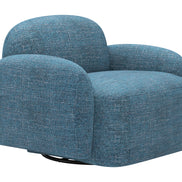 Cleo Swivel Chair Blue