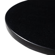 Ionis Accent Table Black & Antique Silver