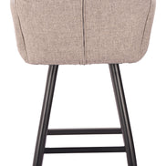 Sieve Swivel Barstool Beige