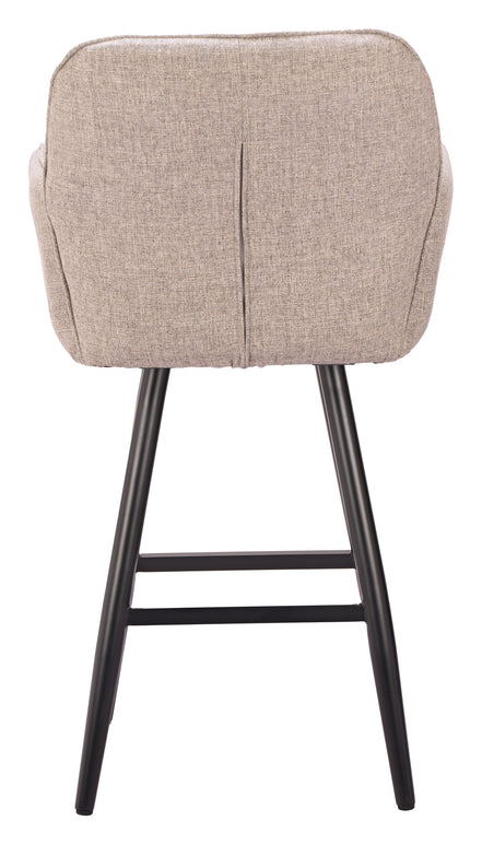Sieve Swivel Barstool Beige
