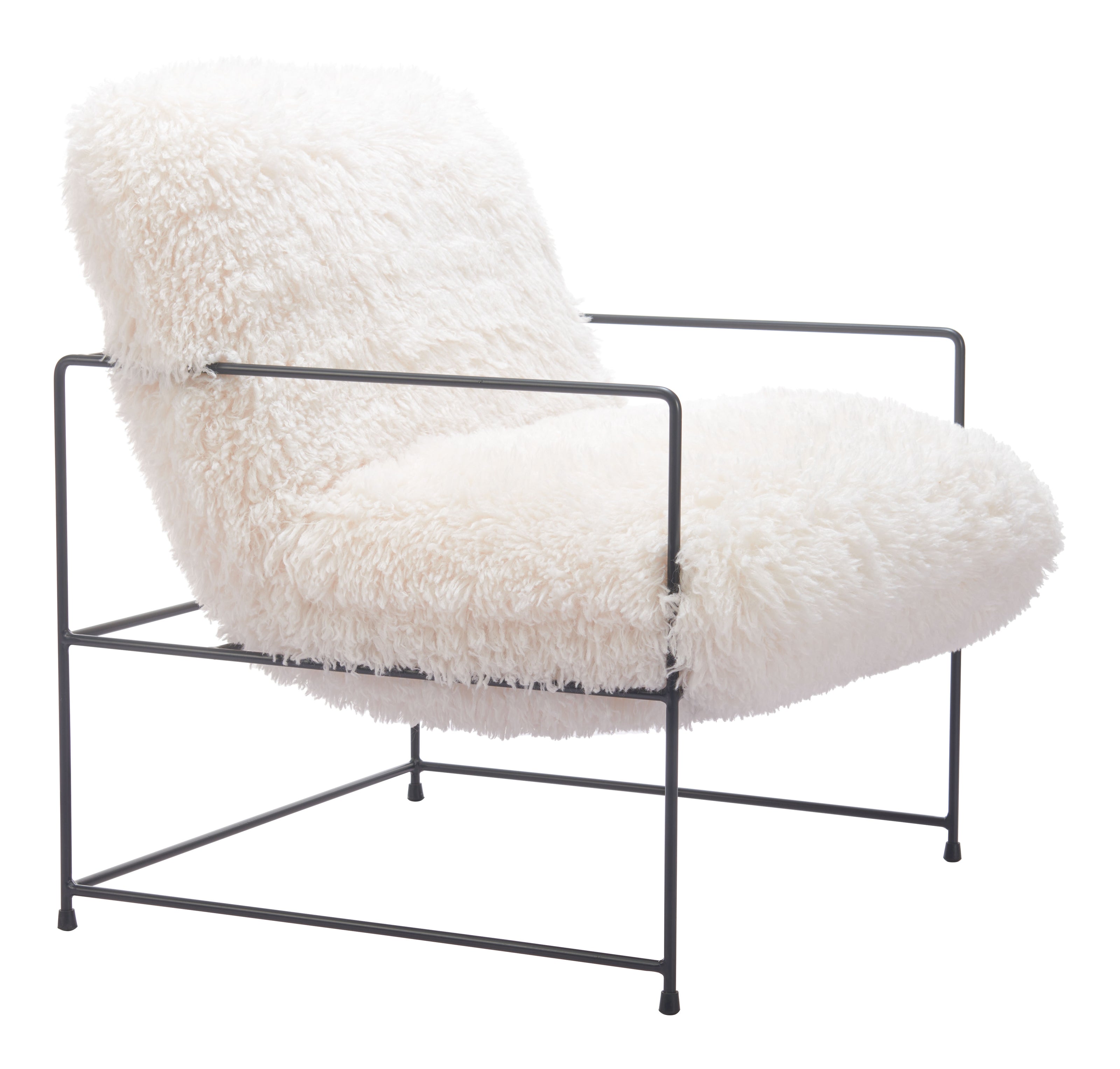 Pelut Accent Chair White