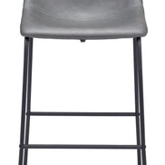 Smart Barstool (Set of 2) Charcoal