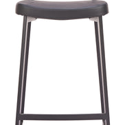 Ardenne Barstool (Set of 2) Black & Brown