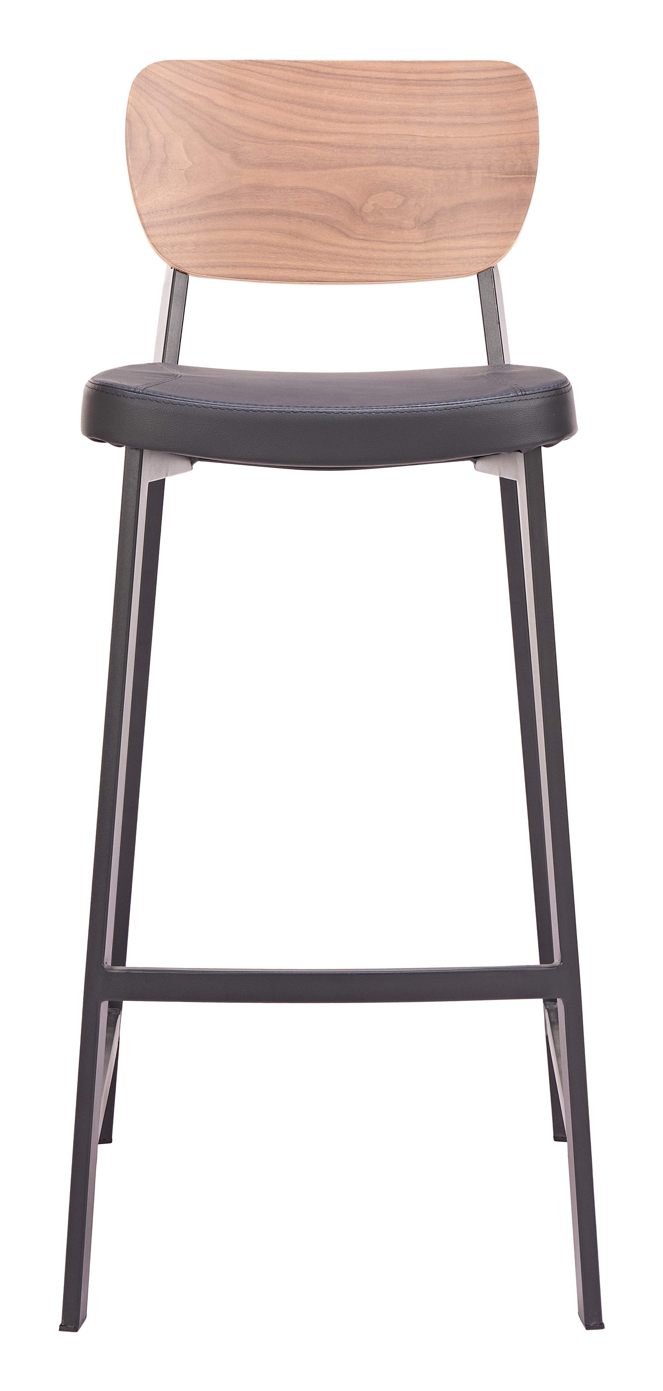 Ardenne Barstool (Set of 2) Black & Brown