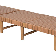 Breath Chaise Lounge Brown