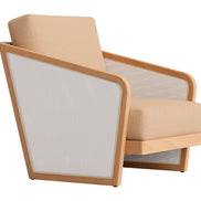 Sakina Lounge Chair Brown