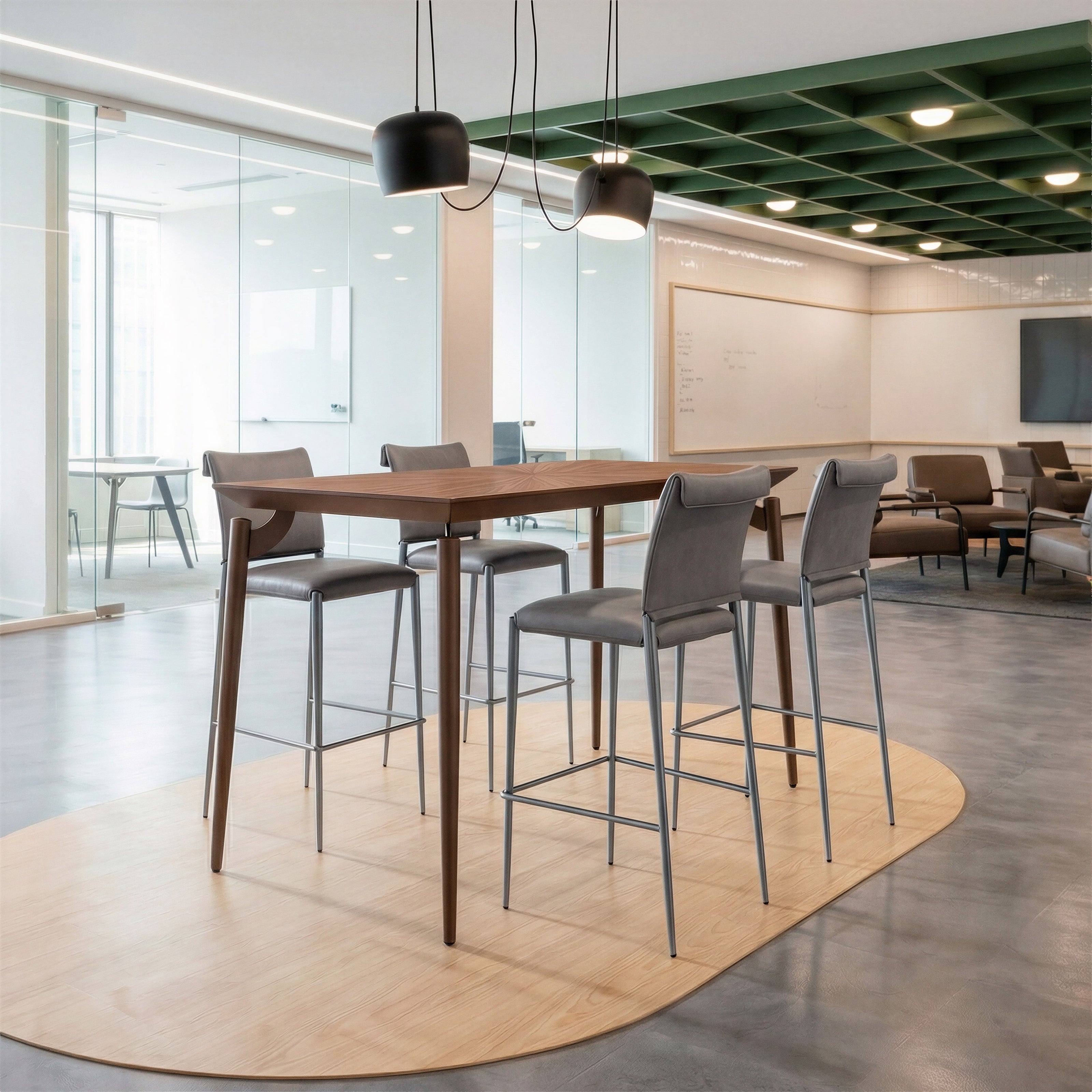 Plano Bar Table Brown