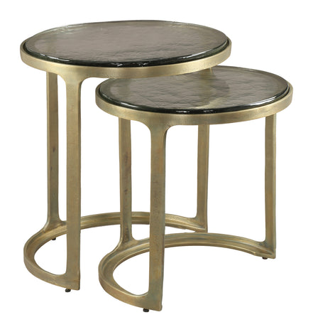 Tessa Nesting Tables (2-Piece) Brass
