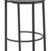 Sisal Barstool (Set of 2) Beige Tweed