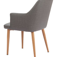 Wisom Dining Chair (Set of 2) Gray