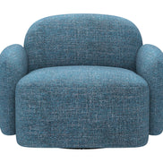 Cleo Swivel Chair Blue