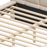 Placid King Bed Beige